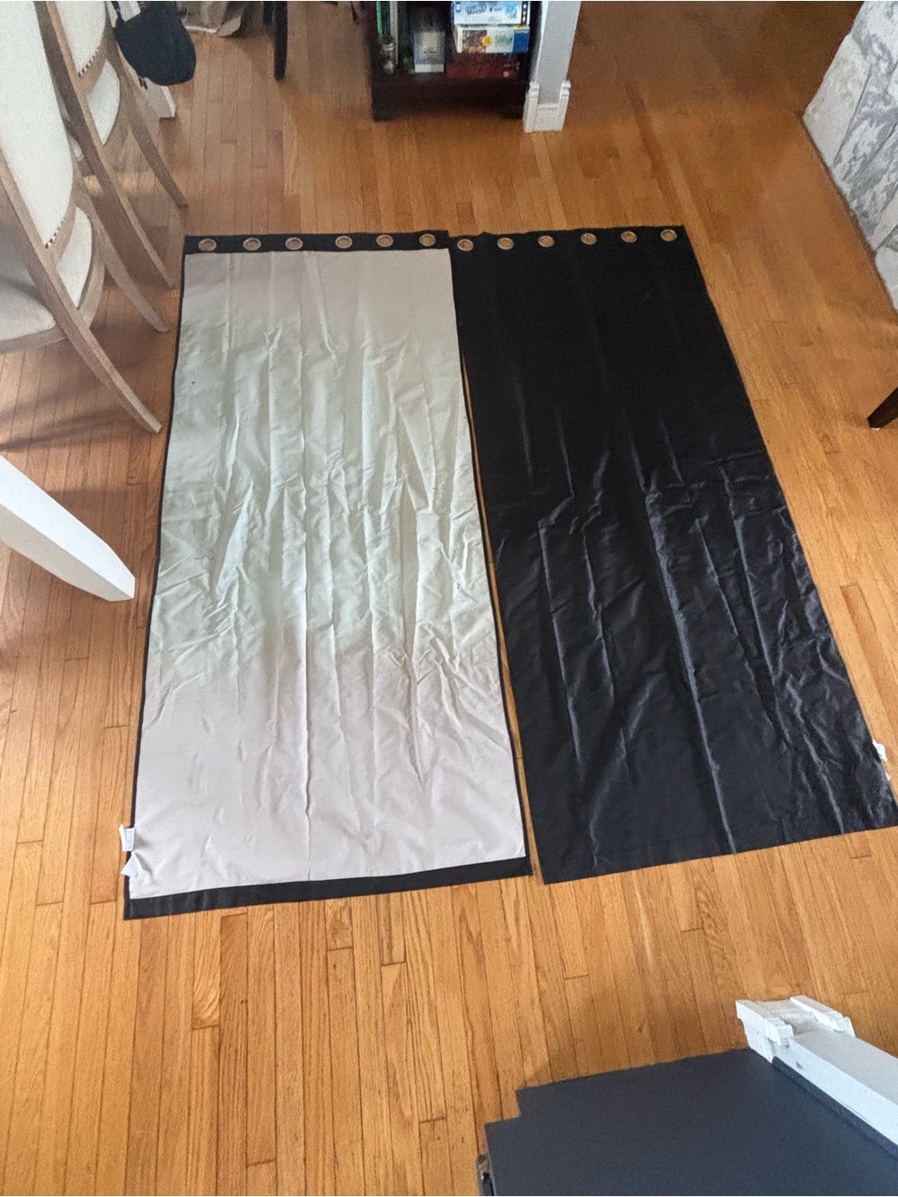 Black curtain panels (black out) 36X82